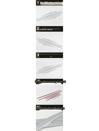 Jaguar 16 F Door Side & Body Trim Anti-Scratch Scuff Patch