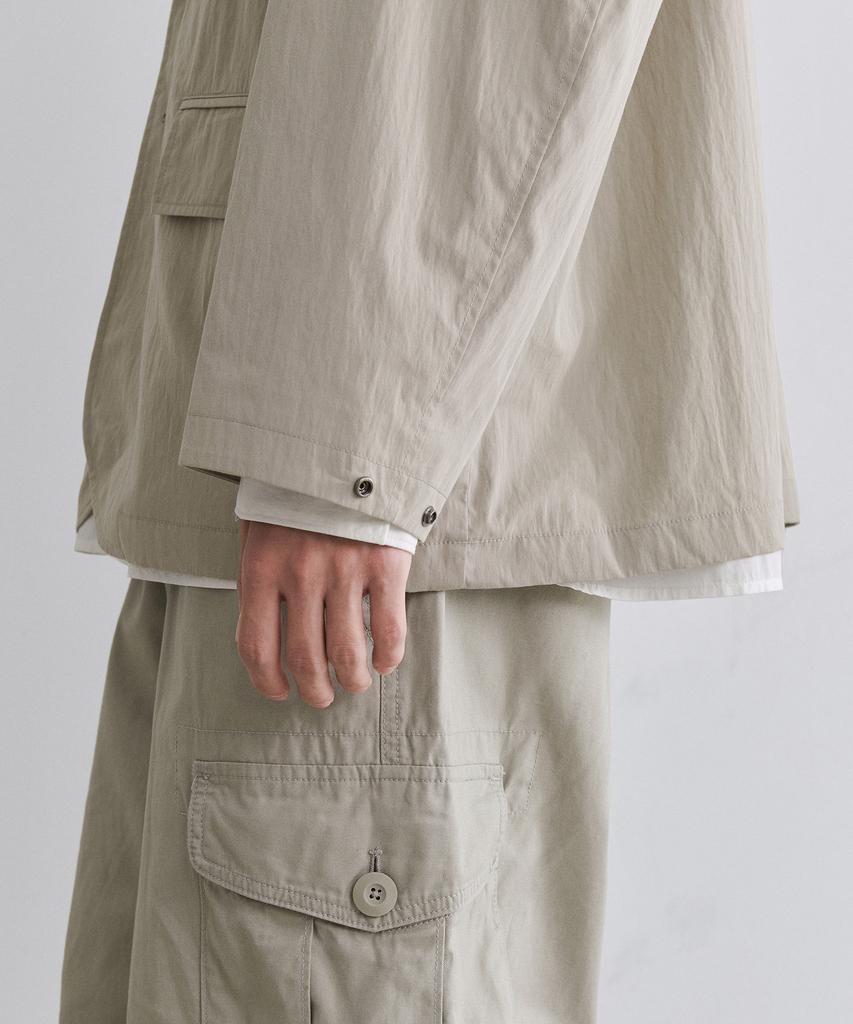 Musinsa Standard [City Leisure] Cn Loose Fit Blazer [Grayish Beige]