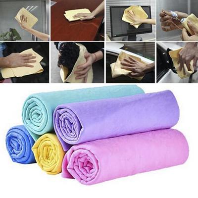 Absorpční ručníky z jelenice 43X32 Jelenicový ručník Čisticí ubrousek do auta Kuchyňka