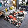 Balance Harmony Nature Koi Fish Carpet Yoga Living Room Room Decor Children's Crawling Mat Doormat Area Rug Games Mat
