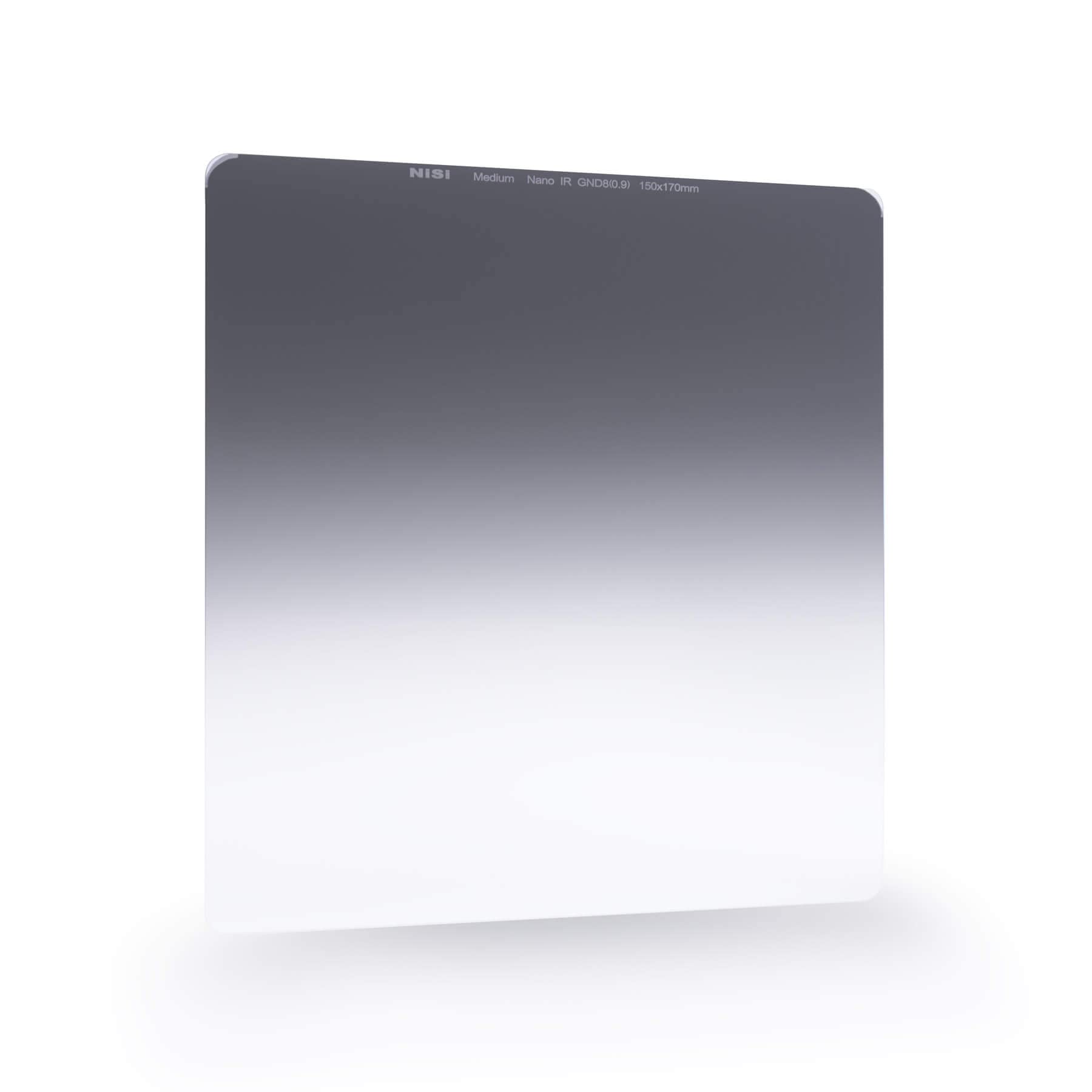 NISI Medium Graduated 150mm Neutral Density Filter from Black NIP-150-MGND0.6 Ikan, чёрный