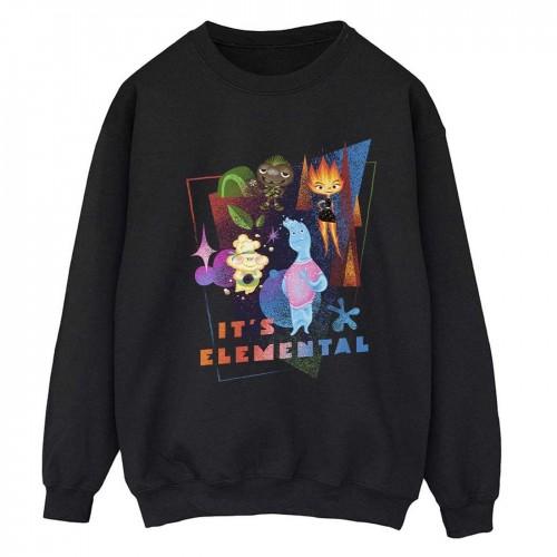 Elemental Dam/Damer Det´s Elemental Huvtröja