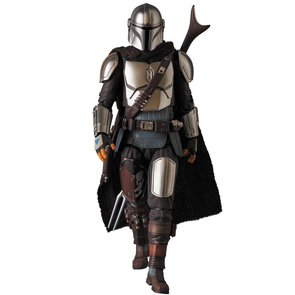 MAFEX No. 129 THE MANDALORIAN Action Figure, approximately 160mm tall, painted