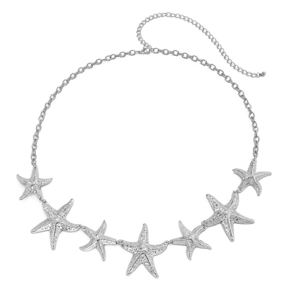 Sexy Body Chain Punk Waist Chain Vintage Metal Womans Belt Fashion Bikini Belly Belt  Summer Beach