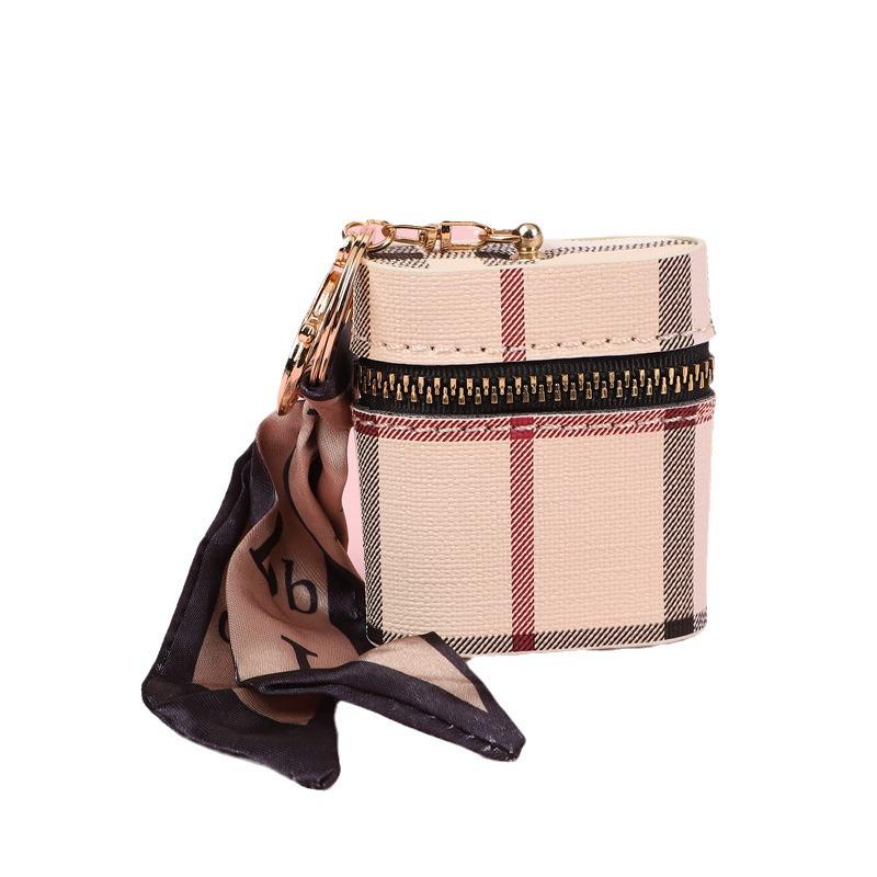 Portable Fashion Key Holder & Mini Storage Pouch for Earphones, Coins, & Lipstick