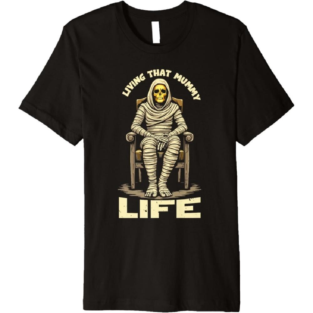 Египетская мифология Египет Пирамида Древнеегипетская мумия Премиальная футболка(17) S