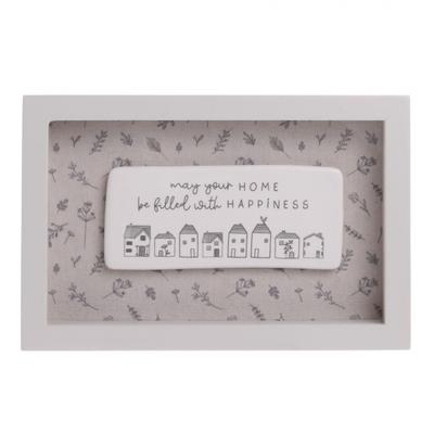 Moments Framed Plaque 22cm X 15cm - Home