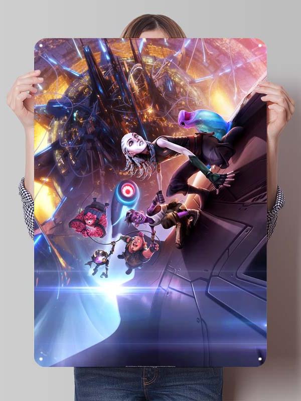 Klassische Filmplakate Star Treks Metallschilder Schlafzimmerdekoration Wohnzimmerdekor Männer Benutzerdefinierte Blechschilder für Wandkunst Dekoration