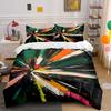 Radiating Colorful Paint Streaks. Bedding Sets Duvet Cover Sets Duvet Covers Pillowcases(1 * Duvet Cover 2 * Pillowcases Without Duvet Insert)