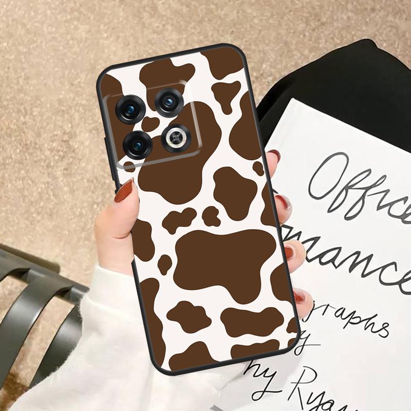Cow Zebra Pattern Case For OnePlus 10 Pro 10T 8T 13T 15 13 12 11 15R 13R 12R Nord 5 CE 4 2 3 Lite N20 N30 Cover