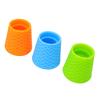 3pcs Bottle Attachment Shower Head Soft Silicone Bottle Shower Nozzle for Outdoor Use