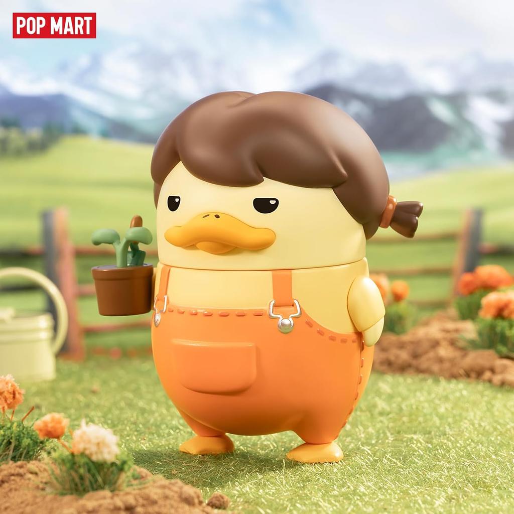 POP MART DUCKOO Figurki Farmowe w Ślepym Pudełku, Kolekcjonerski Zestaw Zabawek na Biurko 1 SZT. Ślepe Pudełko