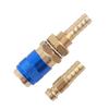 8mm Torch Hose Adapter Brass Connector Quick Coupler Fitting Kit for MIG TIG Welding
