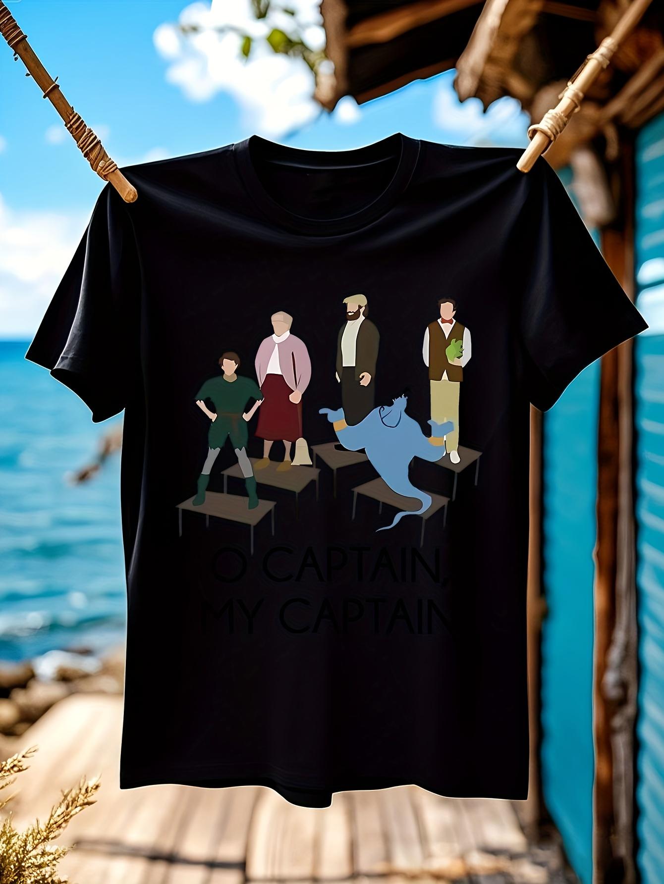 Heavyweight Robin Williams Tribute Tshirt - Captain Hook ... L