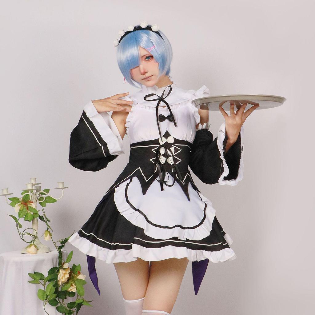 Re:Zero - Rem & Ram Cosplay Costume from Mist City
