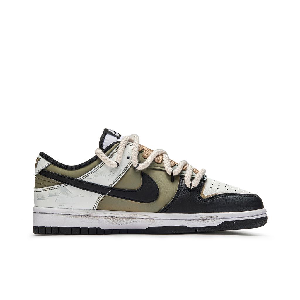 Nike Dunk Radical Odporne na ścieranie Odporne na ścieranie Niskie Buty do skateboardingu Unisex Białe Zielone DD1391-100(Zespół 202-)