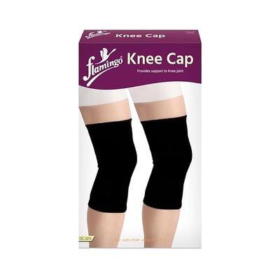 Flamingo Kniescheiben-Stützbandage aus Nylon gegen Knieschmerzen, Training im Fitnessstudio, Laufen, Arthritis | Schutz vor Gelenkschmerzen für Männer und Frauen | Heilung von Sportverletzungen