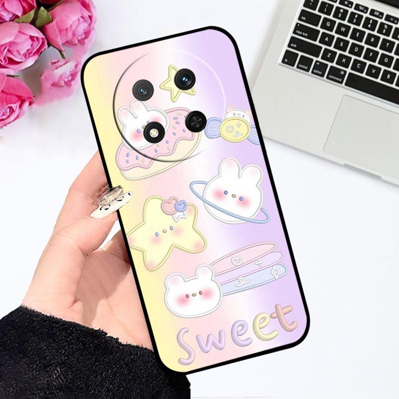 For Honor X9C Case Magic7 Lite Fashion Painted Cover For Honor X60 Pro Soft Silicon TPU Phone Case For Honor Magic 7 Lite X60Pro