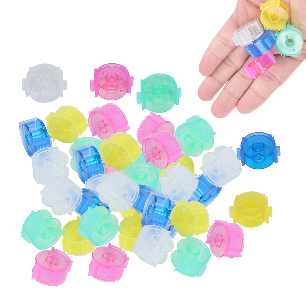 100Pcs Bobbin Fixing Clips Anti Dropping Spool Storage Holding Sewing Machine Accessories