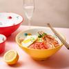 Melamine Porcelain Imitation Cute Japanese Lamian Noodles Bowl Home Creative Drop Resistant Soup Bowl
