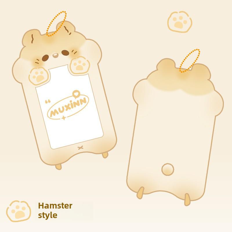 

Muxinn 3-inch Cartoon Animal Dango PVC Card Holder: Ideal for Bus, Meal, or ID Card Protection
