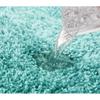 Premium Anti-Slip Microfibre Bathmat - 60cm x 40cm, Dusty Turquoise, Rectangular