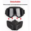 Full Face Protective Mask For Welders Windproof Radiation Proof Light Weight Construction With Adjustable Band
