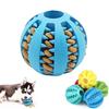 2pcs Puppy Decompression Elastic Rubber Ball Interactive Teeth Grinding Self Cleaning Elastic Ball Pet Supplies