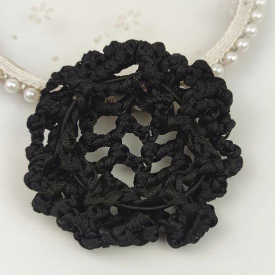 

Full-Cap Style Hairnet Thick Mesh Design High-Elastic Hair Net Secure Fit Non-slip