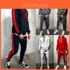 Tuta da Corsa da Uomo con Giacca con Cappuccio e Pantaloni a Vita Regolabile per Activewear