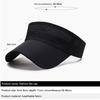 Adjustable Running Cap Breathable Empty Top Cap Sun Hats Tennis Hat  Men Women