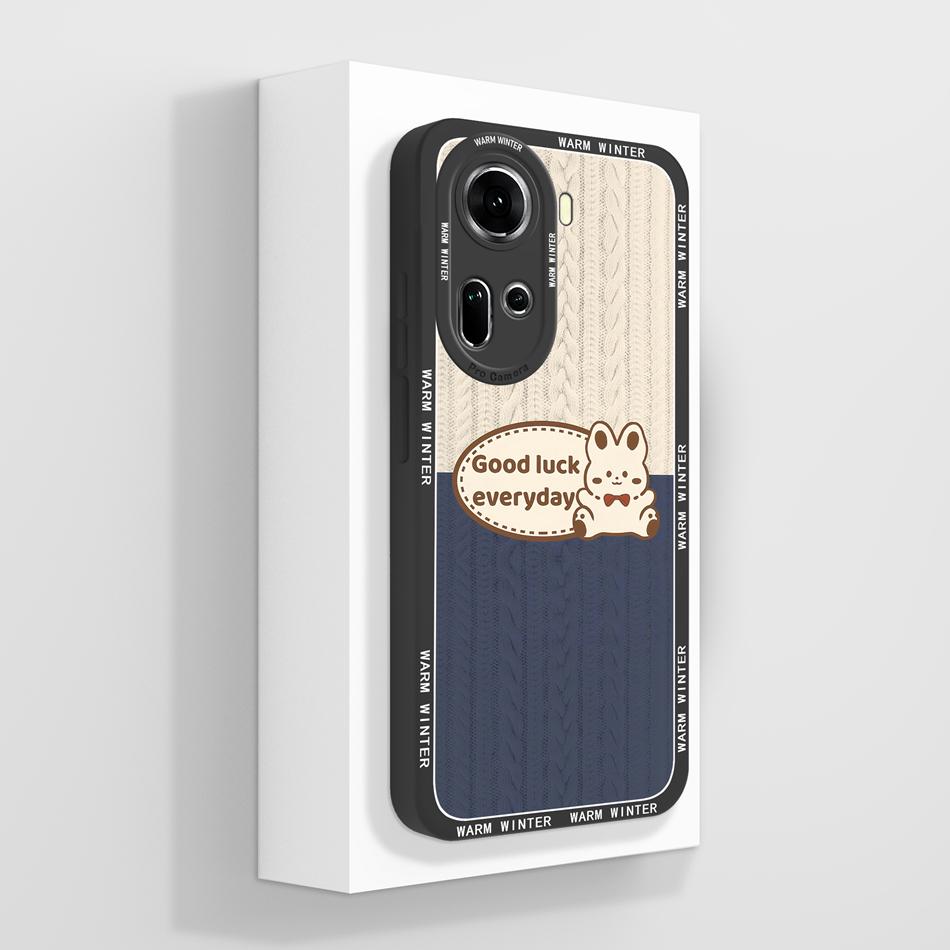 

For Oppo Reno 11 Case Liquid Silicone Phone Cases For Oppo Reno11 5G Global Back Cover Shockproof Protector Funda Coque Bumper Oppo Reno 11(Global)