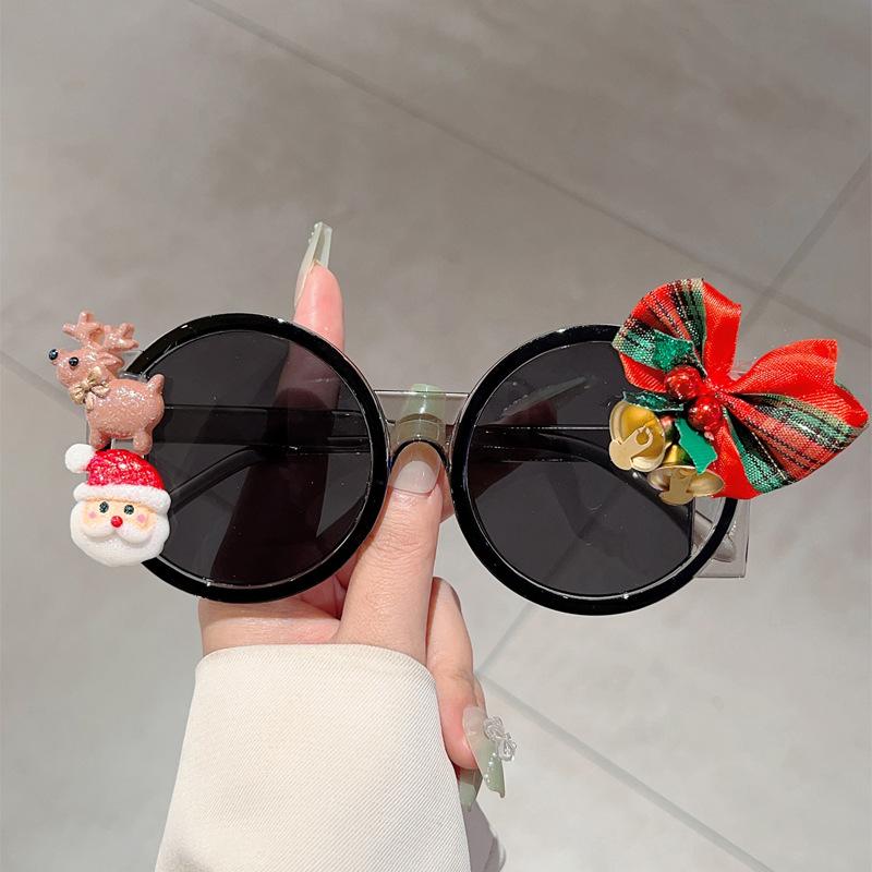 Oversized Round Merry Christmas Luxury Brand Designer Sunglasses Women For Men Vintage Popular Party Decorate Punk Sun Glasses