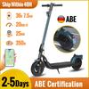 350w Electric Scooter With ABE App 36v Lithium Battery Scooters 20km/h 35km Long Range 10 Inch Tire For Adults Escooter For DE