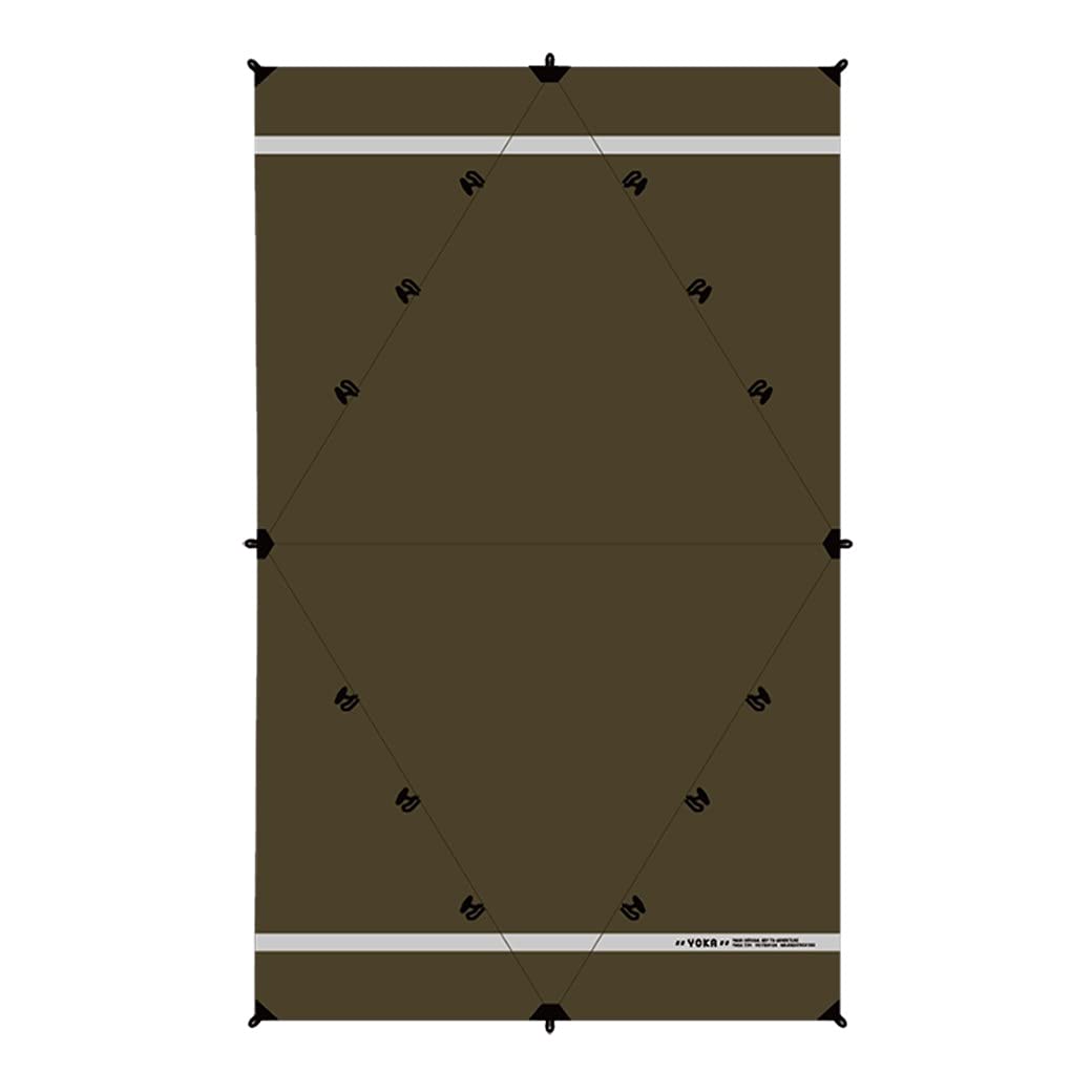 YOKA TARP 4427 (Тент Yoka Yon Yon Ninana) 4,4x2,7 м YOKA TIPI Соединяемый тент простой формы