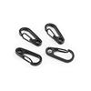 TEMLUM Carabiner, Small Mini Carabiner, Set of 10, Snap Hook,