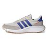 adidas Neo Run 70S Тканина Замша Спортивні Зручні Ретро Нековзкі Зносостійкі Легкі Низькі Повсякденні Кросівки Чоловічі Синій Сірий HP6117