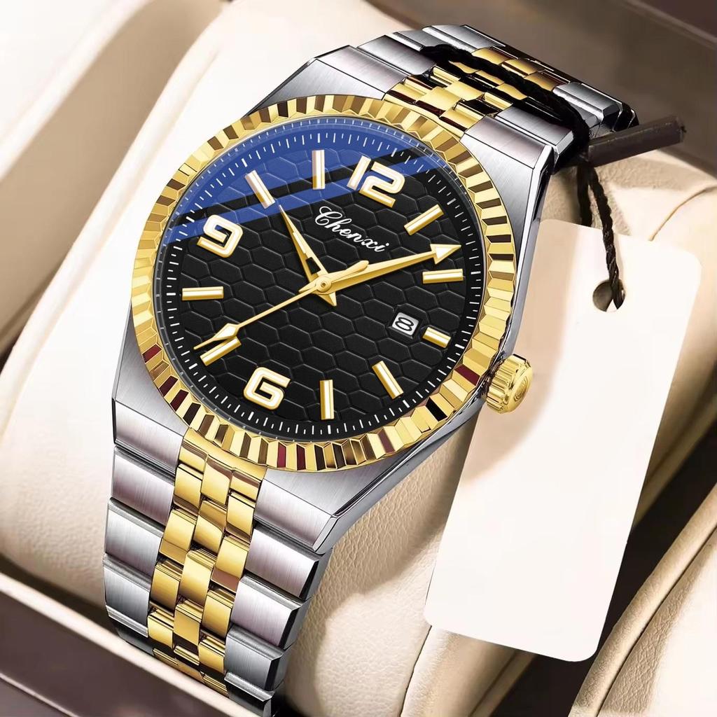 Men Mechanical Wristwatches 316L Stainless Steel Automatic Watch Life Waterproof Night Light Watches for Men