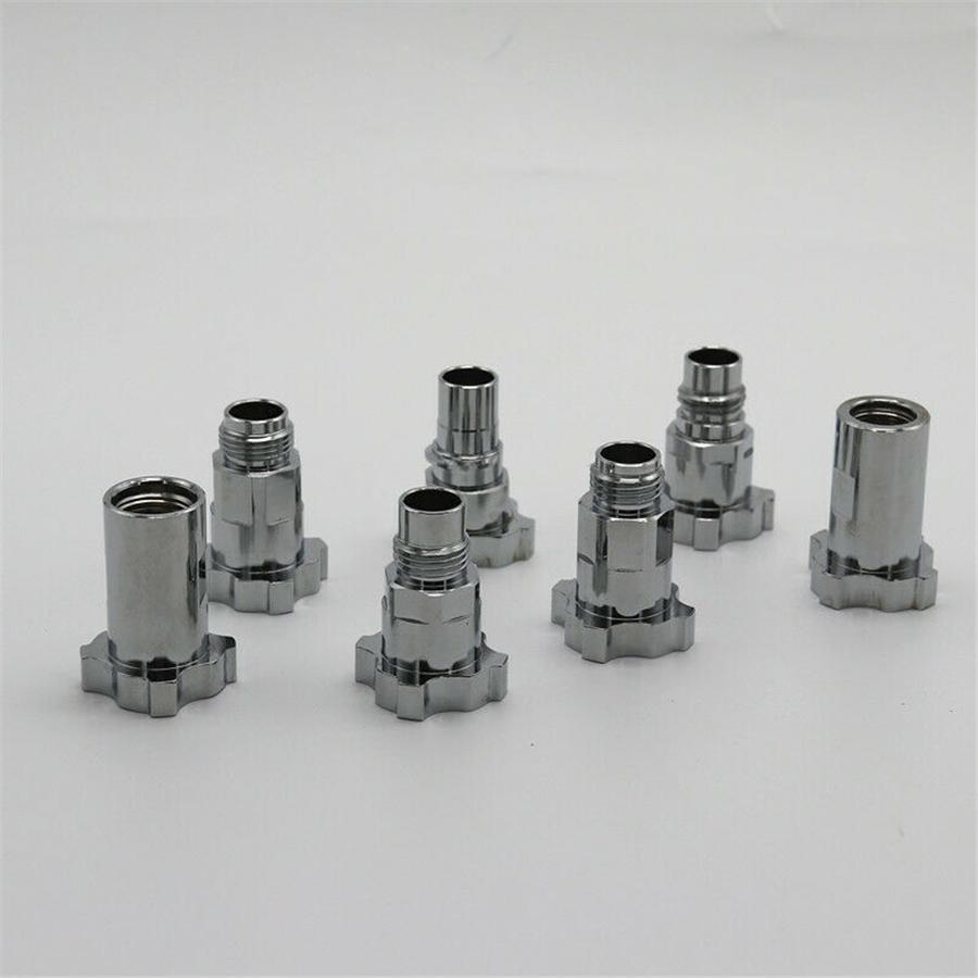 Copper M16 X 2mm External Thread Adapter For Spray Gun Cup Connector Pot Joints
