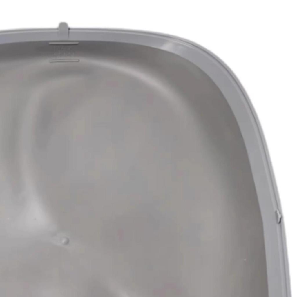 Katzenklo-Matte Streufangmatte Wiederverwendbar Rutschfest Kätzchen Flexibel Elegant Haustier-Zubehör Badezimmer Katzentoilette Bodenschale