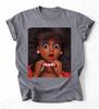 Funny African American Disgusted Black Doll Face Meme Shirt Summer Unisexs And Unisexs Loose And Breathable TShirt Top