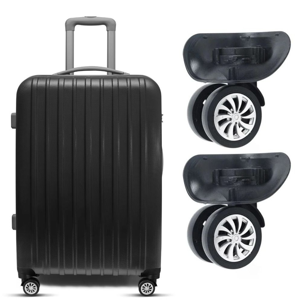 4 ks Univerzální kolečka na zavazadla a kufry 360 stupňů Kolečko pro vozík Příslušenství