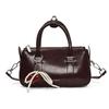 Korean Version of Fashion Portable Pillow Bag Women's 2025 Spring and Summer New Simple Versatile Shoulder Bag Niche Temperament Messenger Bag