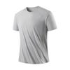 Sports And Leisure Ice Silk Short-sleeved Men's Quick-drying Ice-feel Elastic Breathable Loose Round Neck T-shirt For Men
