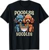 Poodle And Noodles Cute Funny Ramen T-Shirt Unisex T-Shirt