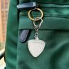 1/2/3Pcs Triangle Keychain Guitar Pick Holder Clear Case Heart Shaped Portable Guitar Pick Organizer Keychain
