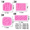 Lipstick, Eyeshadow, High Heels, and Nail Polish Silicone Mold for Makeup and Cake Crafts