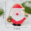Cute Christmas Cake Decoration Creative Elk Card-Inserted Cake Decoration Single Side Plug-in Christmas Cake Decoration Tools