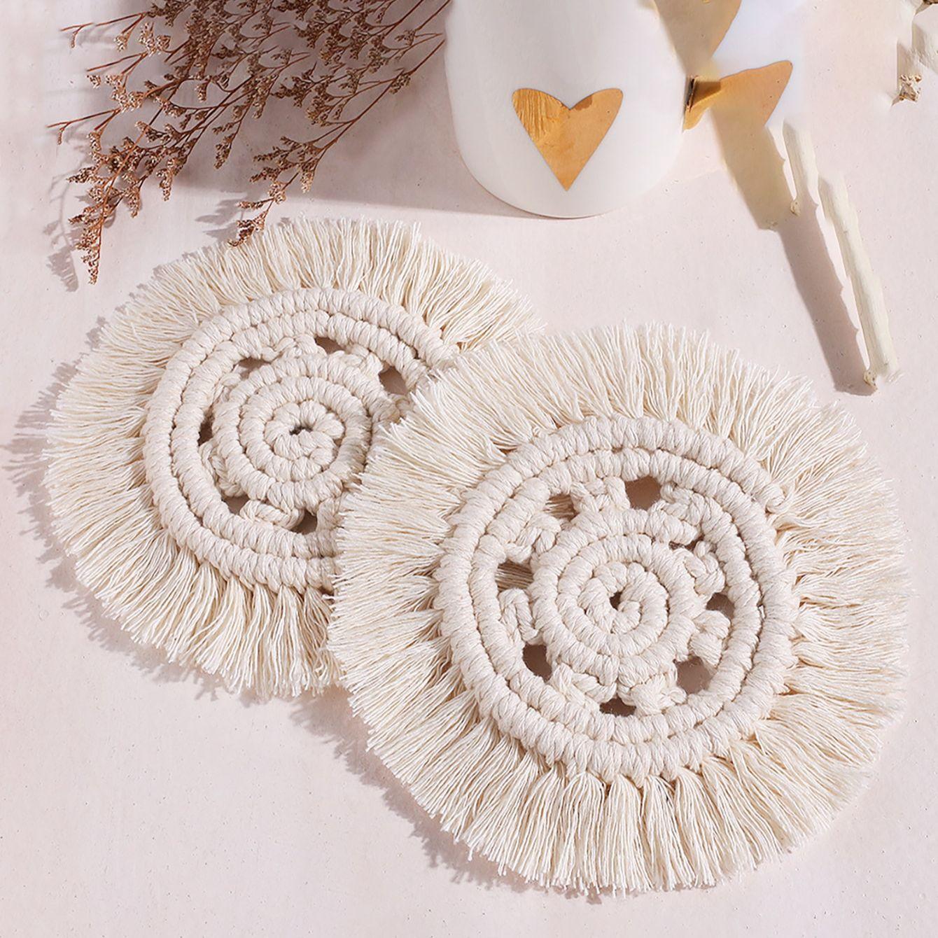 

1шт-Ручной работы Подставки Круглые Подставки Подстаканники Подставки Подстаканники Подставки Подстаканники Домашний Декор M