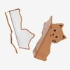 Cat Silicone Anti-Collision Pad Self-Adhesive Baby-proof Safety Corner Protector Thickened Home Living Room Wall Corner Protection Bumper Guard